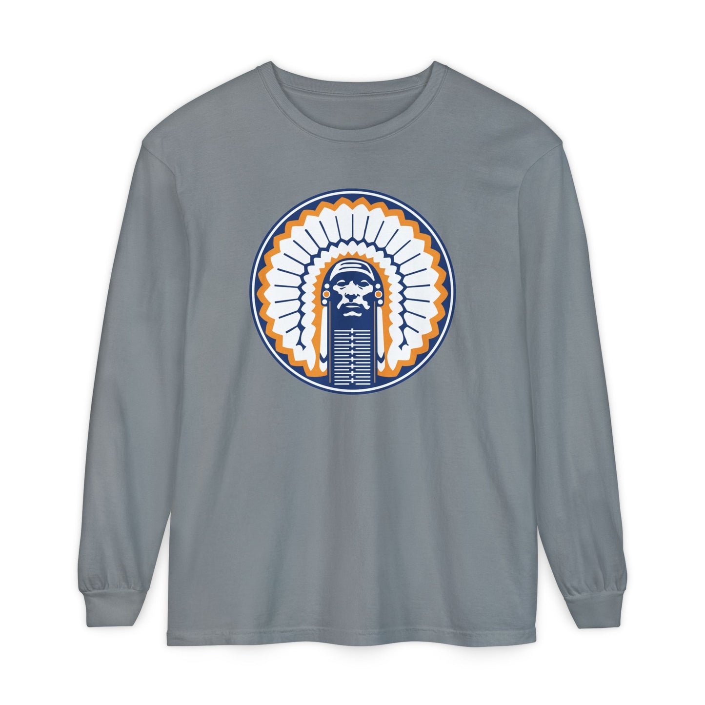 Garment-Dyed Long Sleeve Tee
