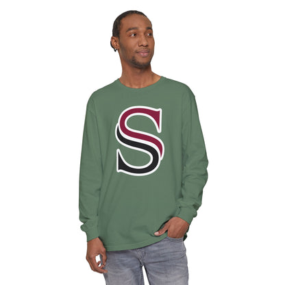 Garment-Dyed Long Sleeve Tee