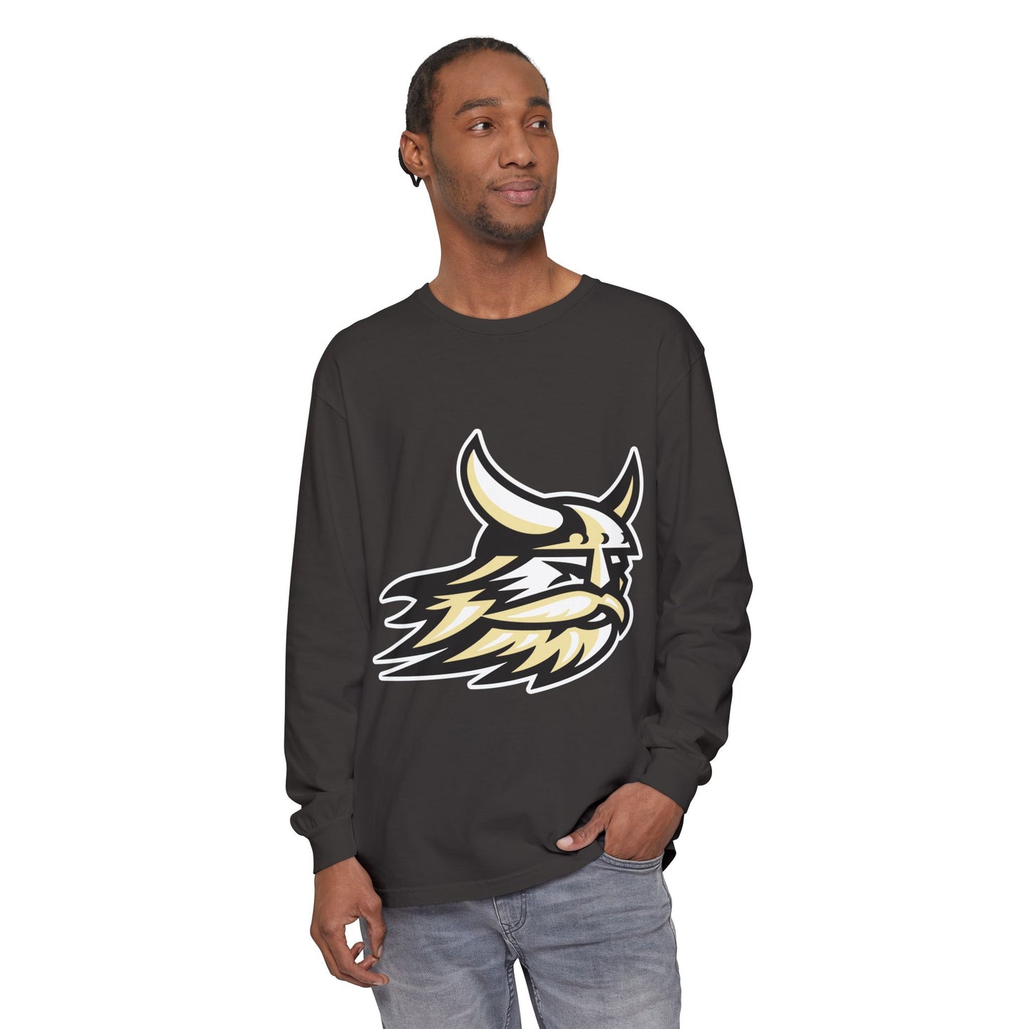 Garment-Dyed Long Sleeve Tee