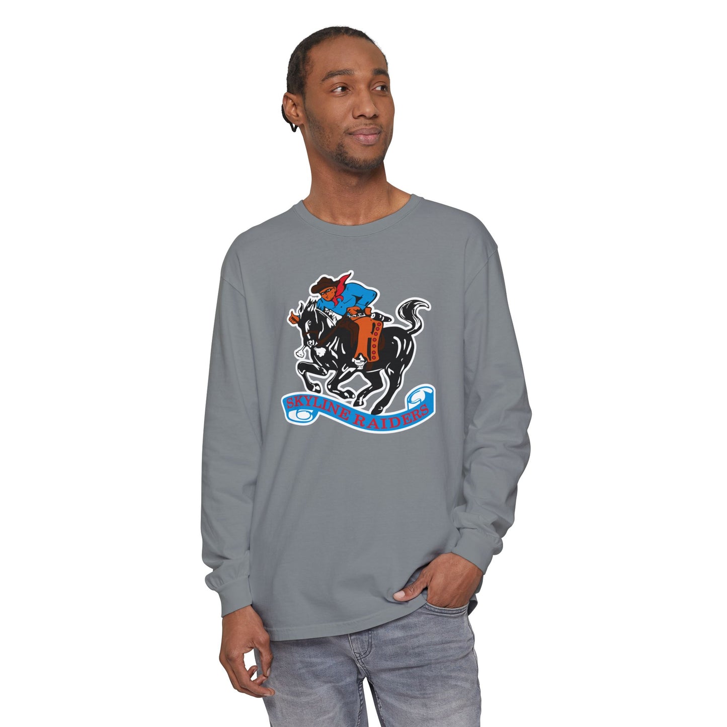 Garment-Dyed Long Sleeve Tee