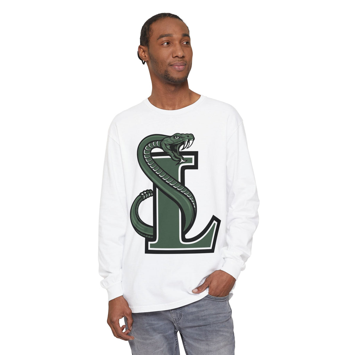 Garment-Dyed Long Sleeve Tee