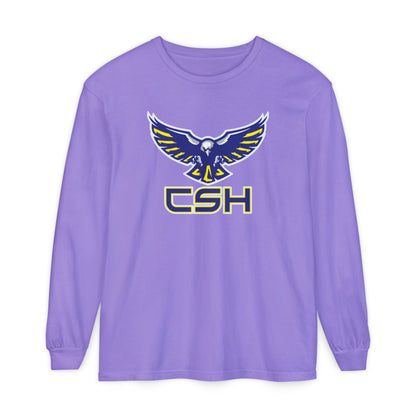Garment-Dyed Long Sleeve Tee