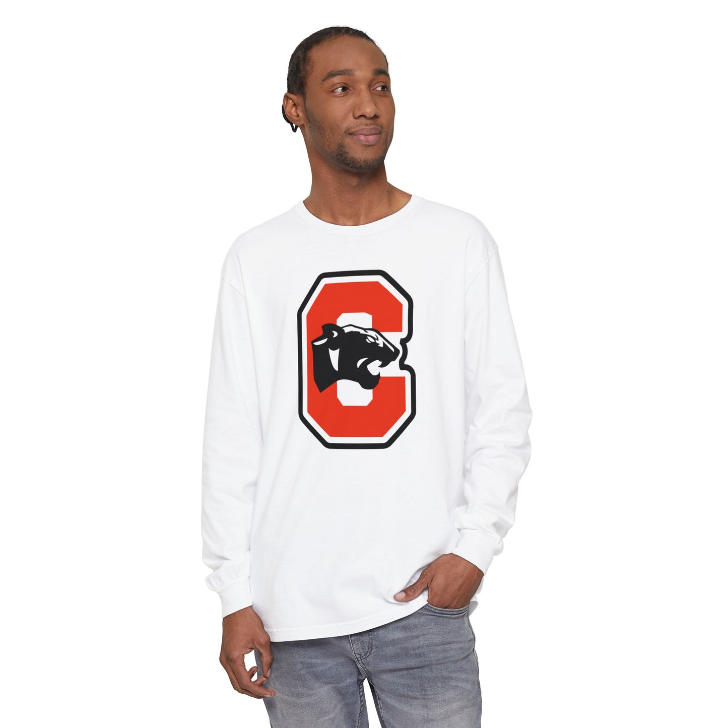 Garment-Dyed Long Sleeve Tee