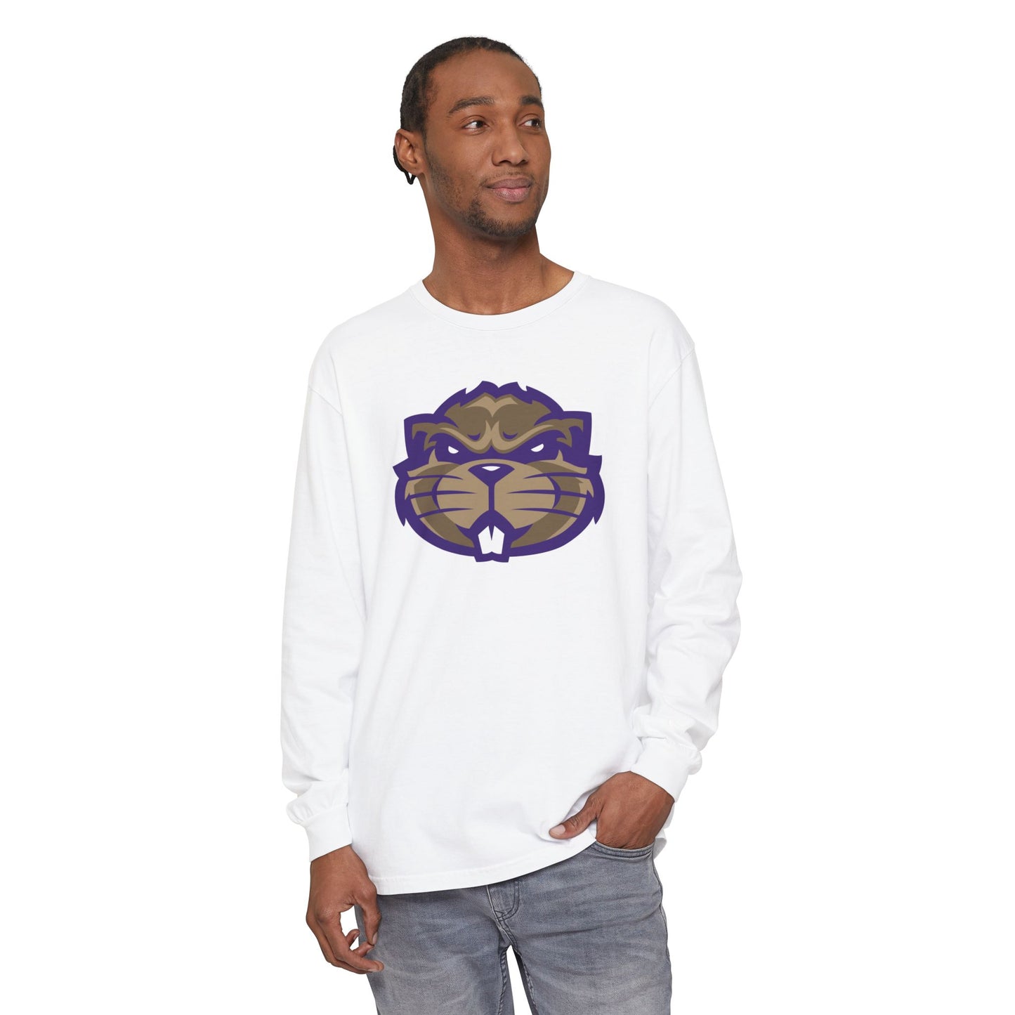 Garment-Dyed Long Sleeve Tee