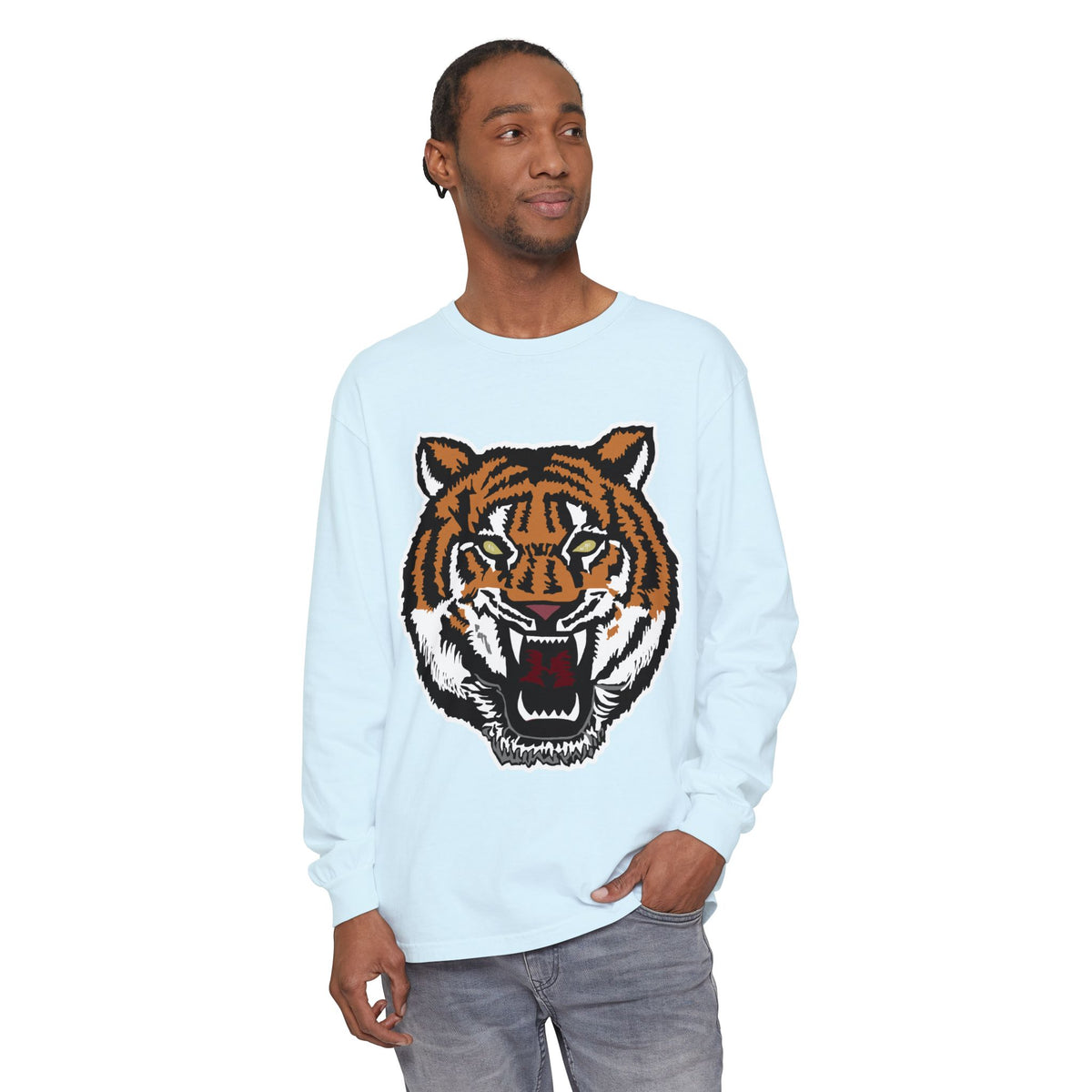Garment-Dyed Long Sleeve Tee