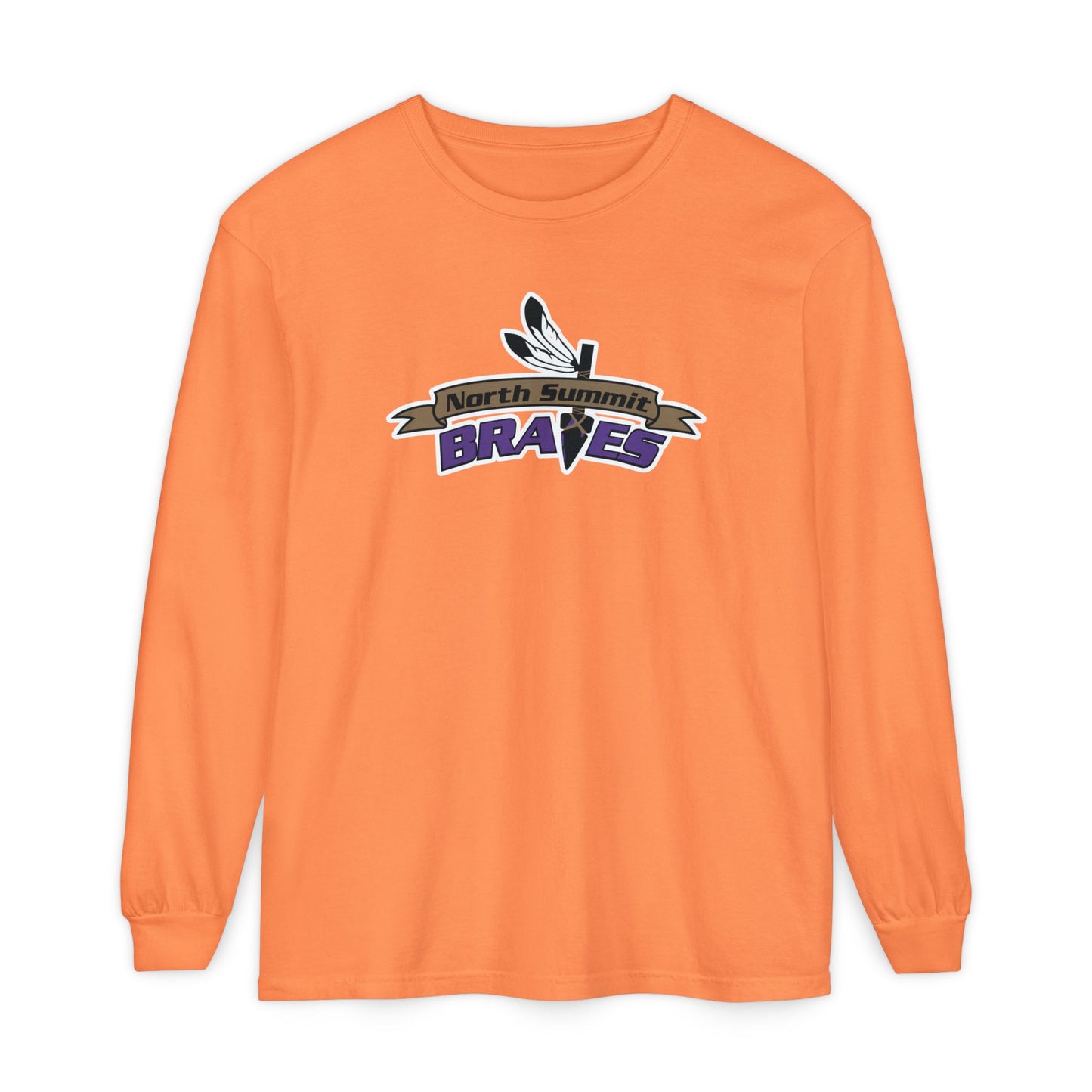 Garment-Dyed Long Sleeve Tee