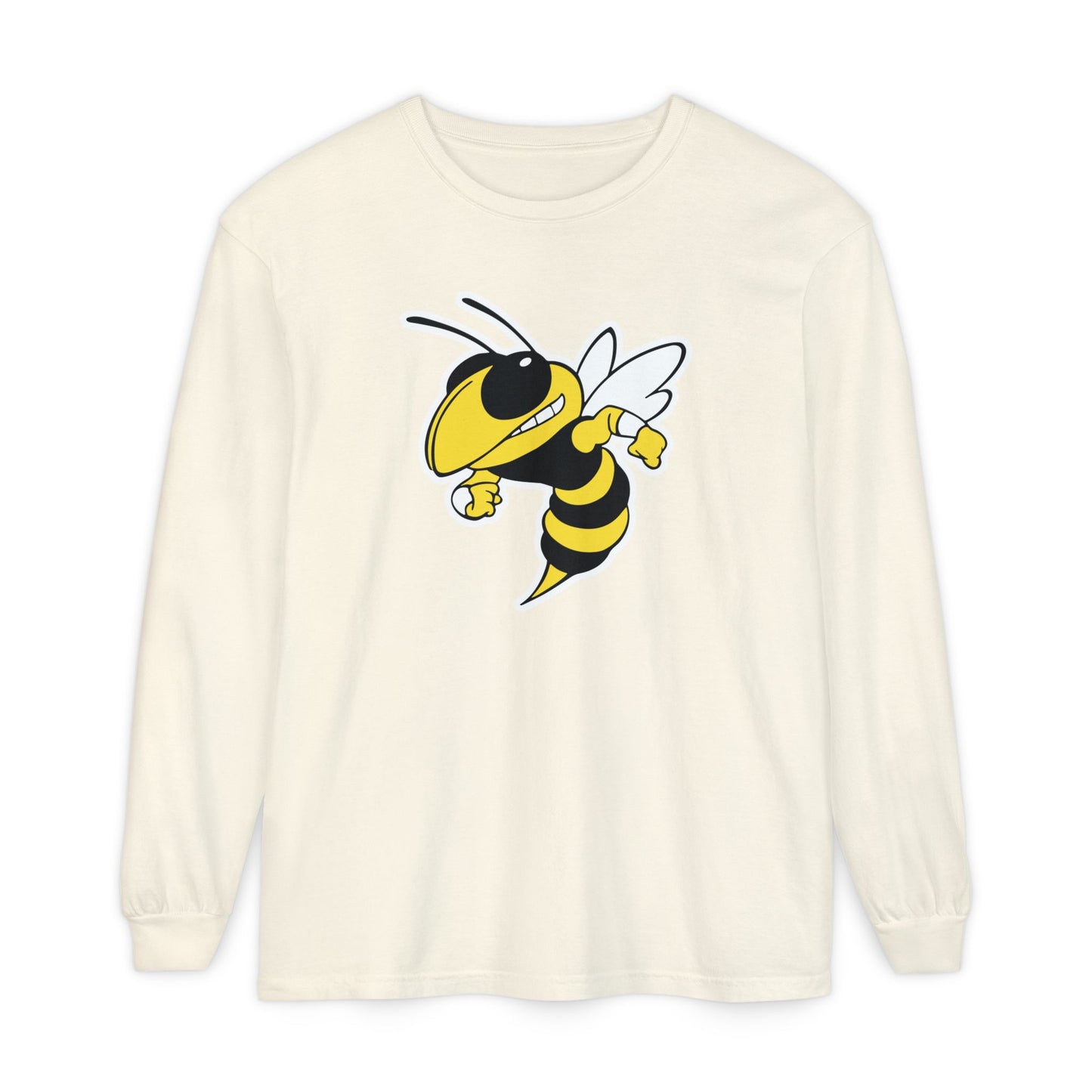 Garment-Dyed Long Sleeve Tee