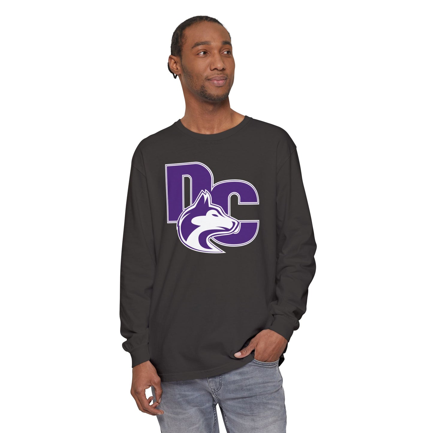 Garment-Dyed Long Sleeve Tee