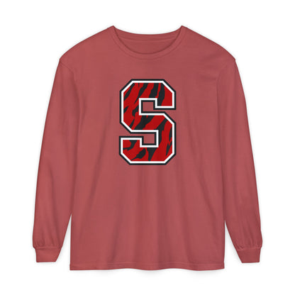 Garment-Dyed Long Sleeve Tee