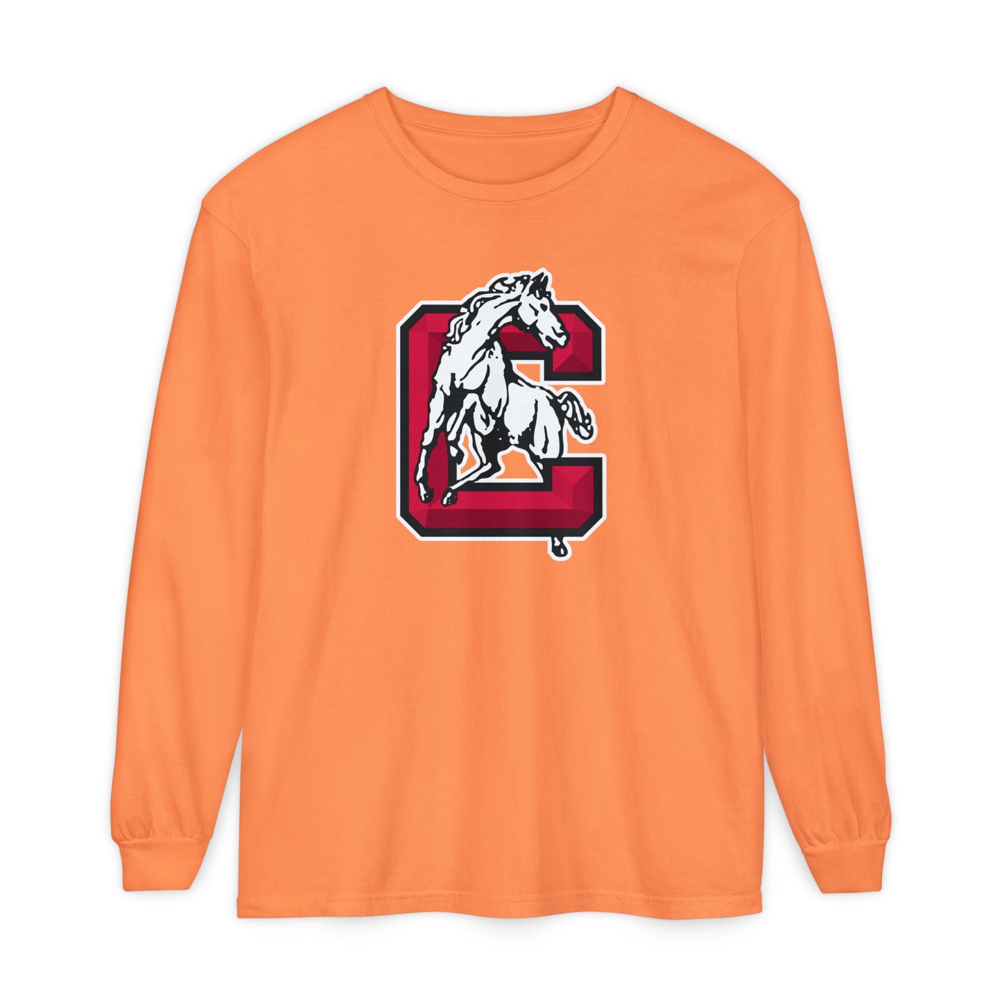 Garment-Dyed Long Sleeve Tee