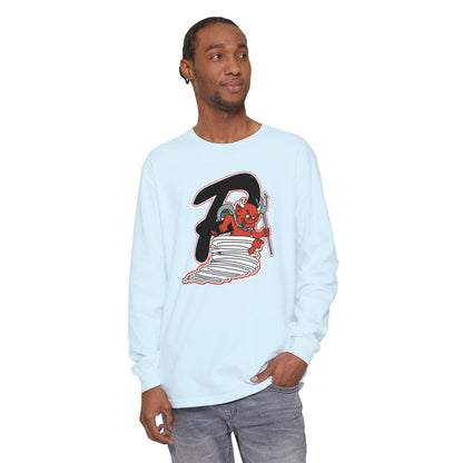 Garment-Dyed Long Sleeve Tee