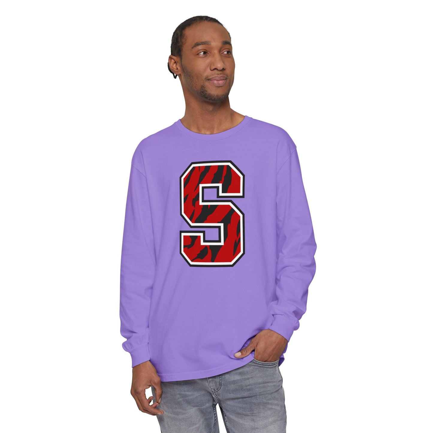 Garment-Dyed Long Sleeve Tee
