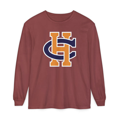 Garment-Dyed Long Sleeve Tee