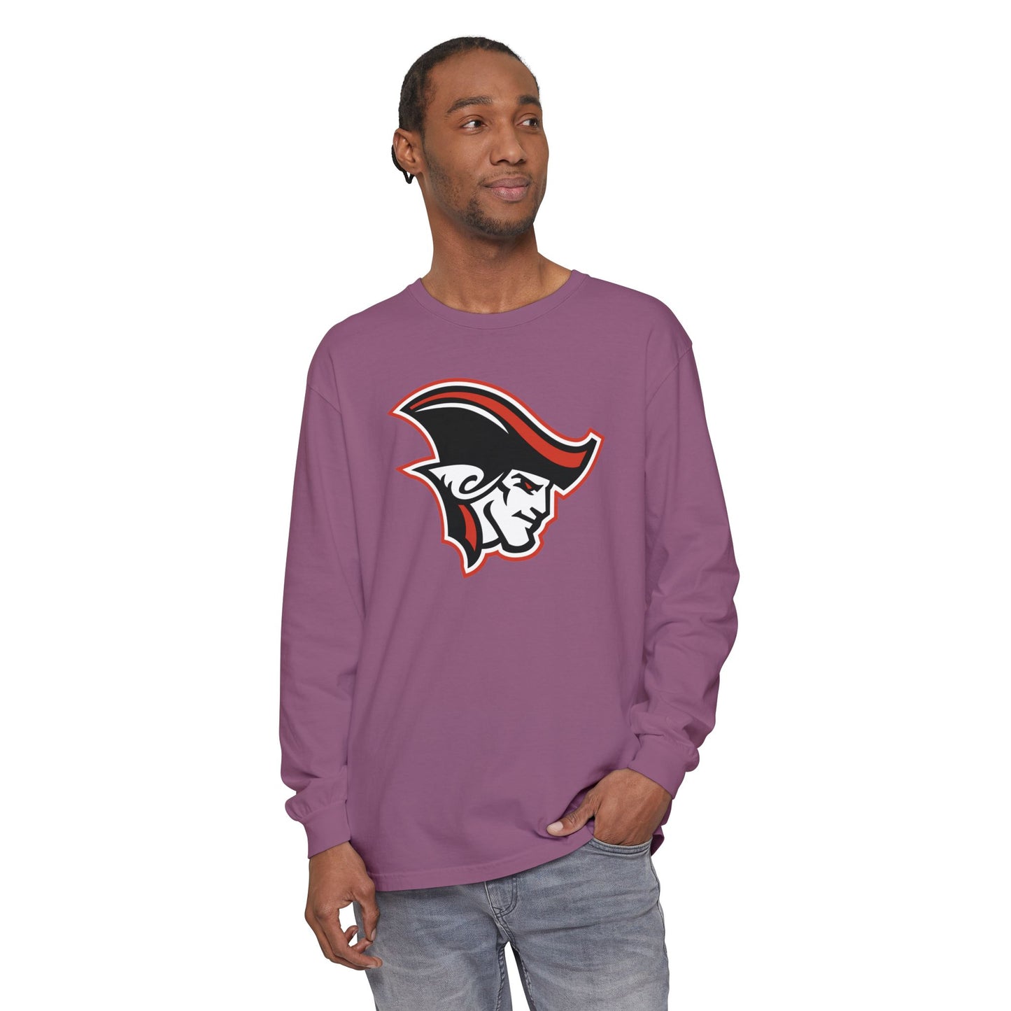 Garment-Dyed Long Sleeve Tee
