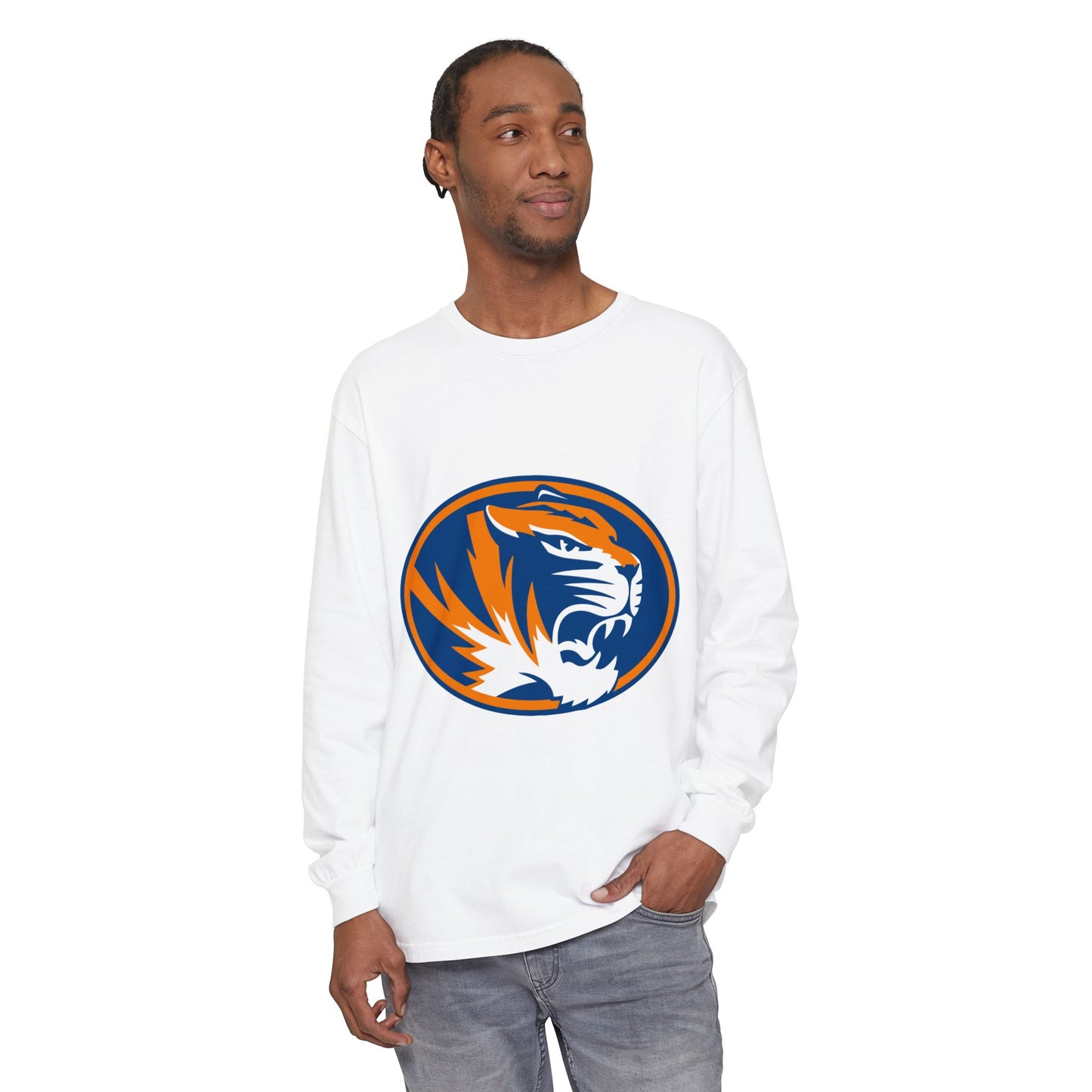 Garment-Dyed Long Sleeve Tee
