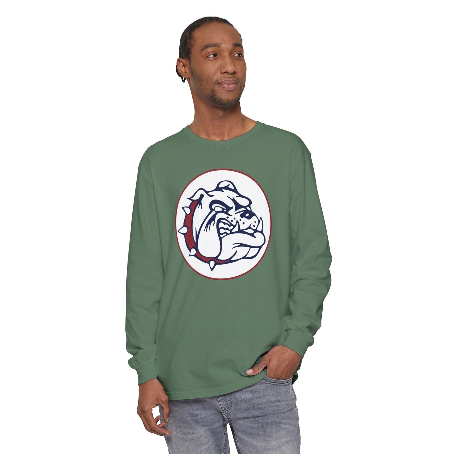 Garment-Dyed Long Sleeve Tee