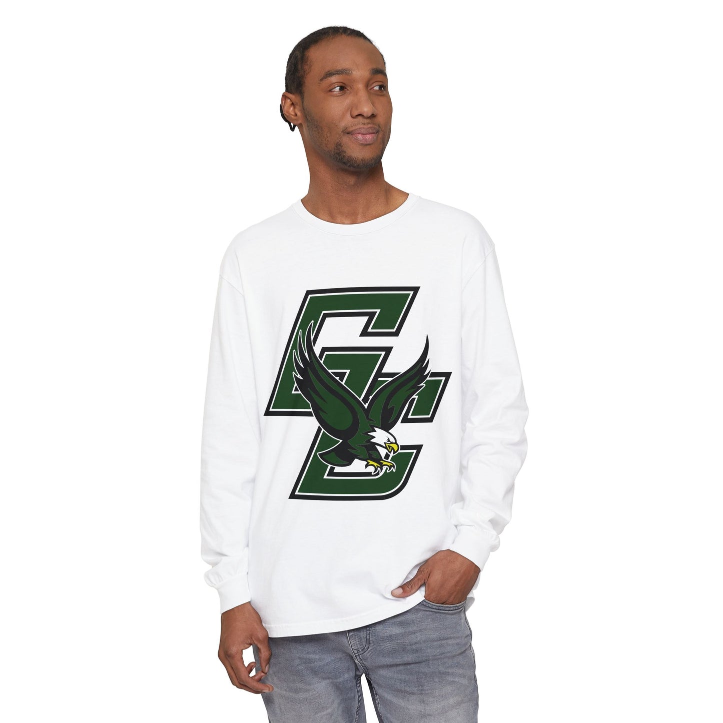 Garment-Dyed Long Sleeve Tee