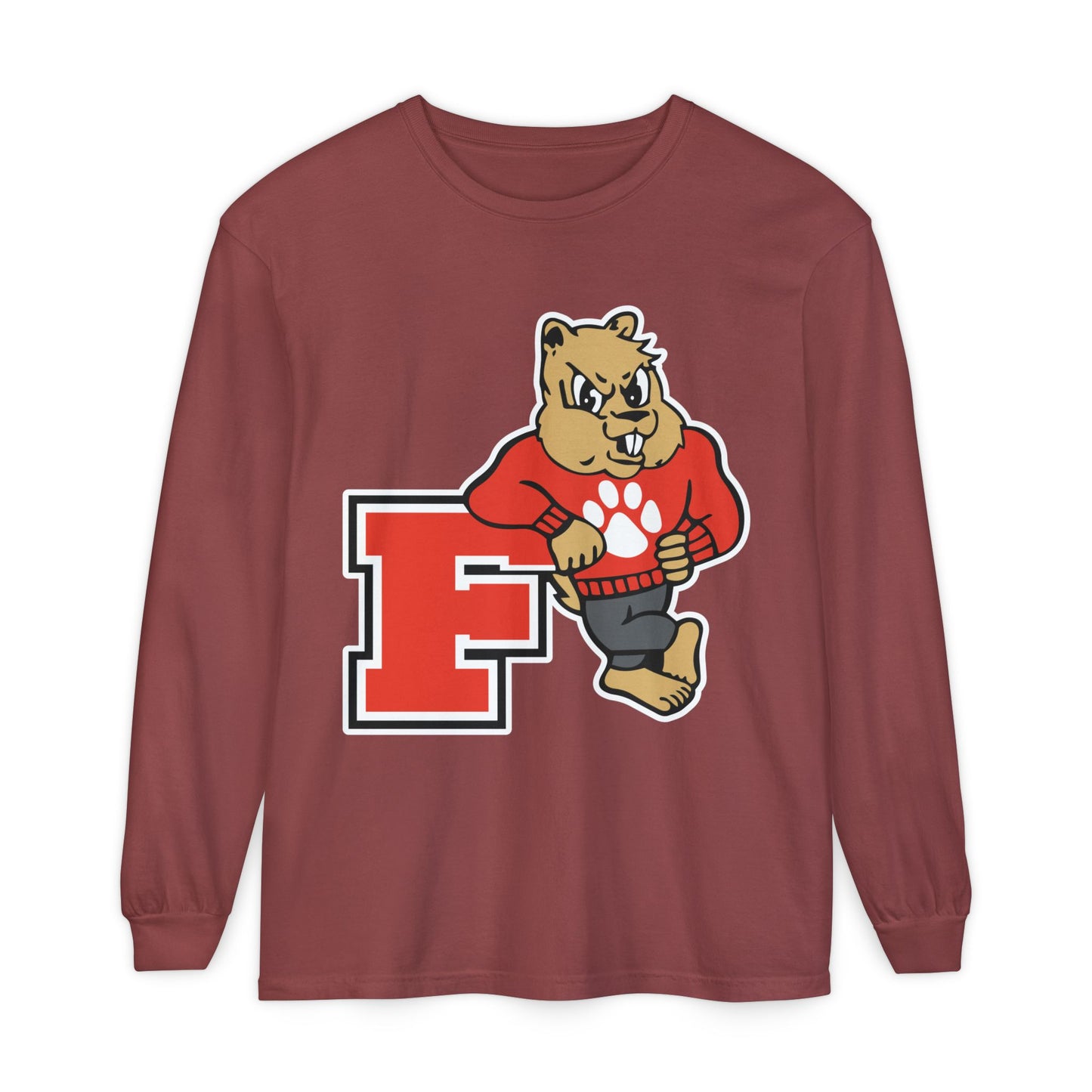 Garment-Dyed Long Sleeve Tee