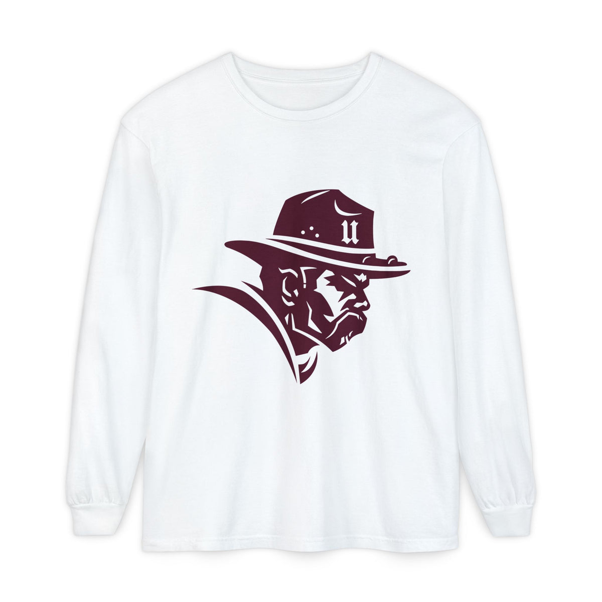 Garment-Dyed Long Sleeve Tee