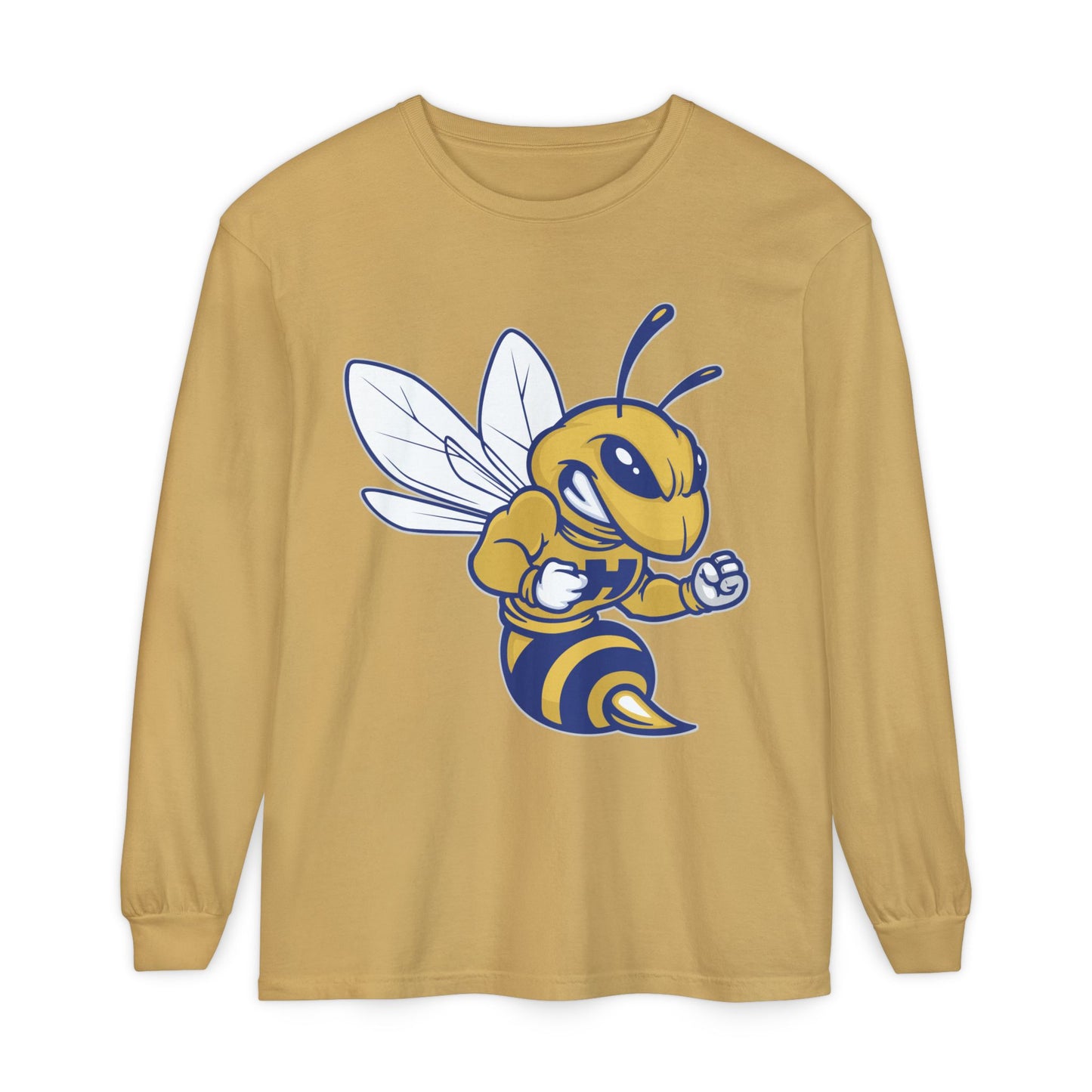 Garment-Dyed Long Sleeve Tee