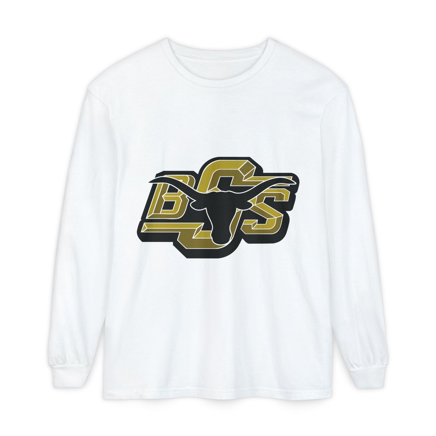 Garment-Dyed Long Sleeve Tee