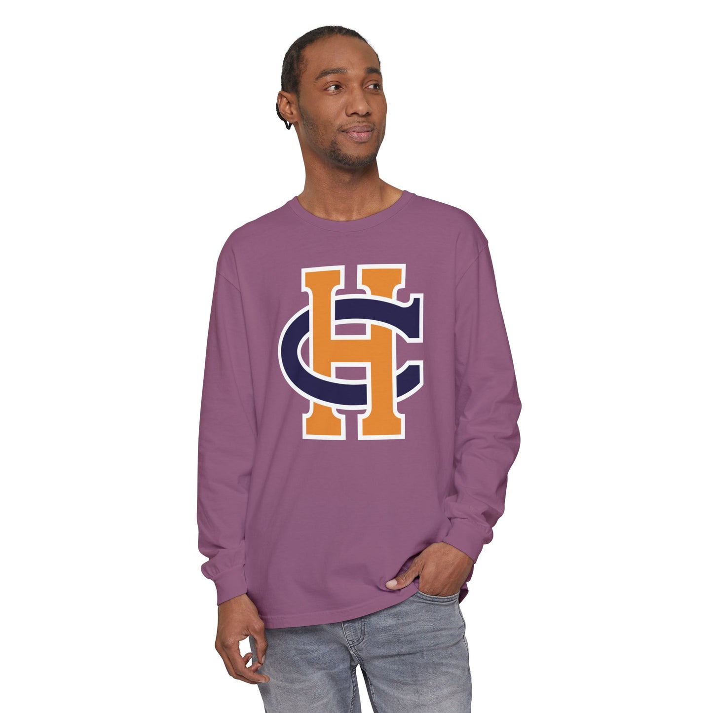 Garment-Dyed Long Sleeve Tee