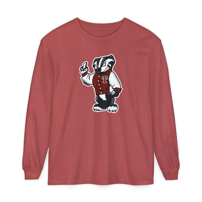 Garment-Dyed Long Sleeve Tee