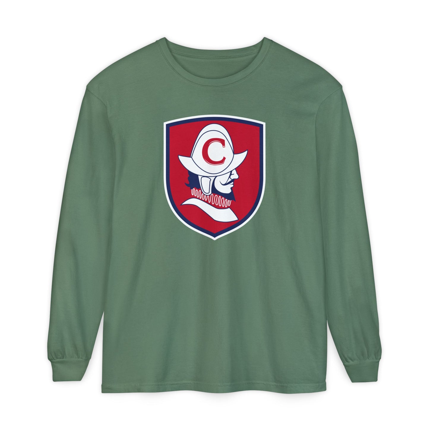 Garment-Dyed Long Sleeve Tee