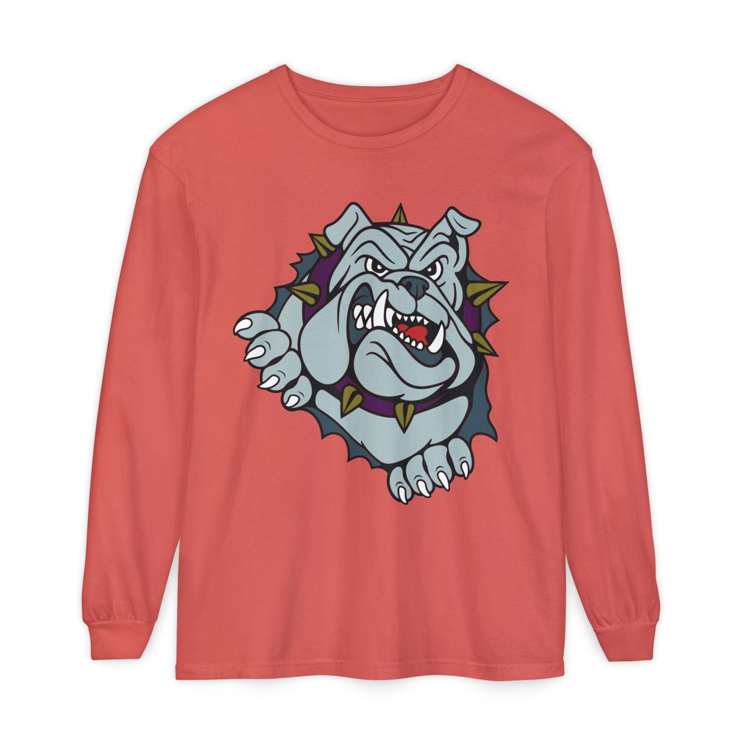 Garment-Dyed Long Sleeve Tee