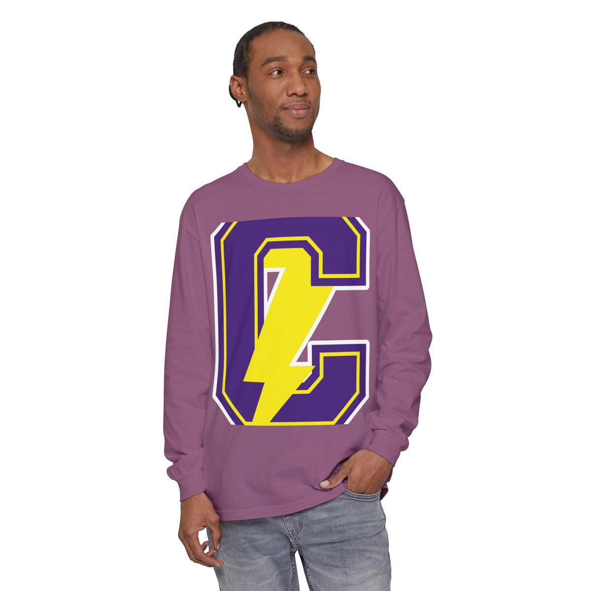 Garment-Dyed Long Sleeve Tee
