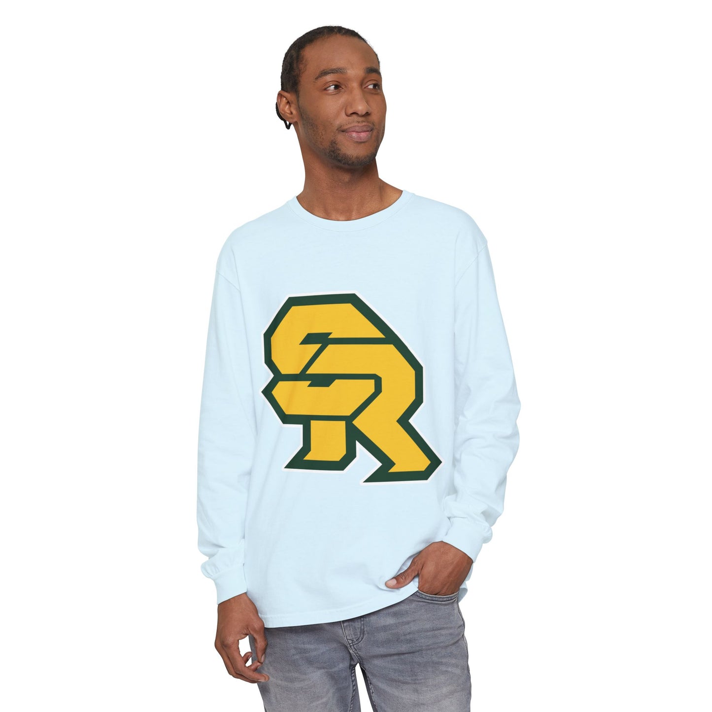 Garment-Dyed Long Sleeve Tee