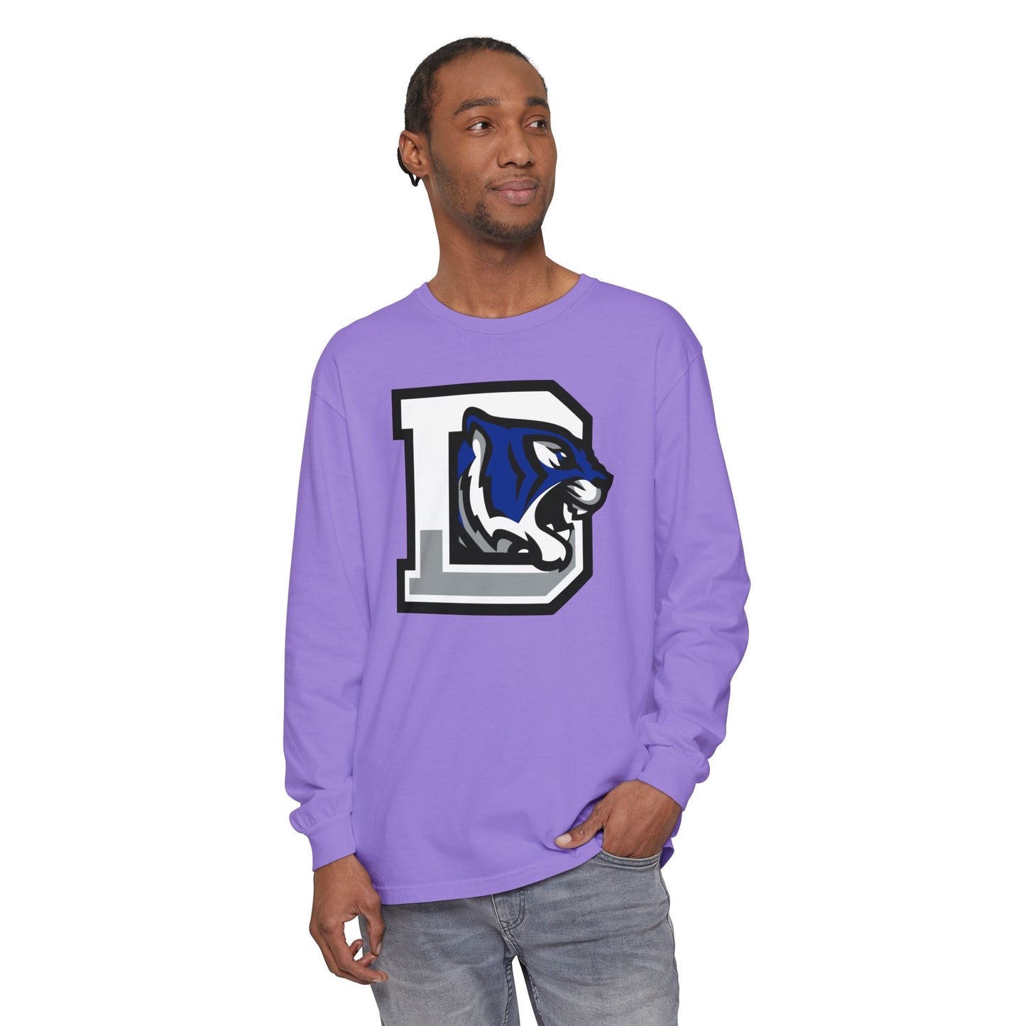 Garment-Dyed Long Sleeve Tee
