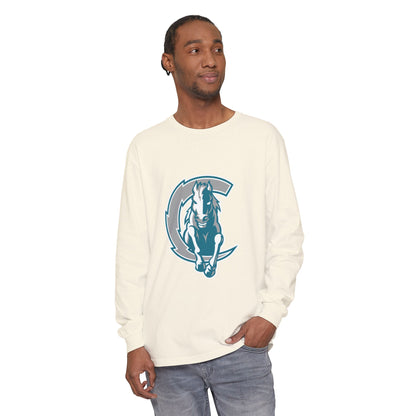Garment-Dyed Long Sleeve Tee