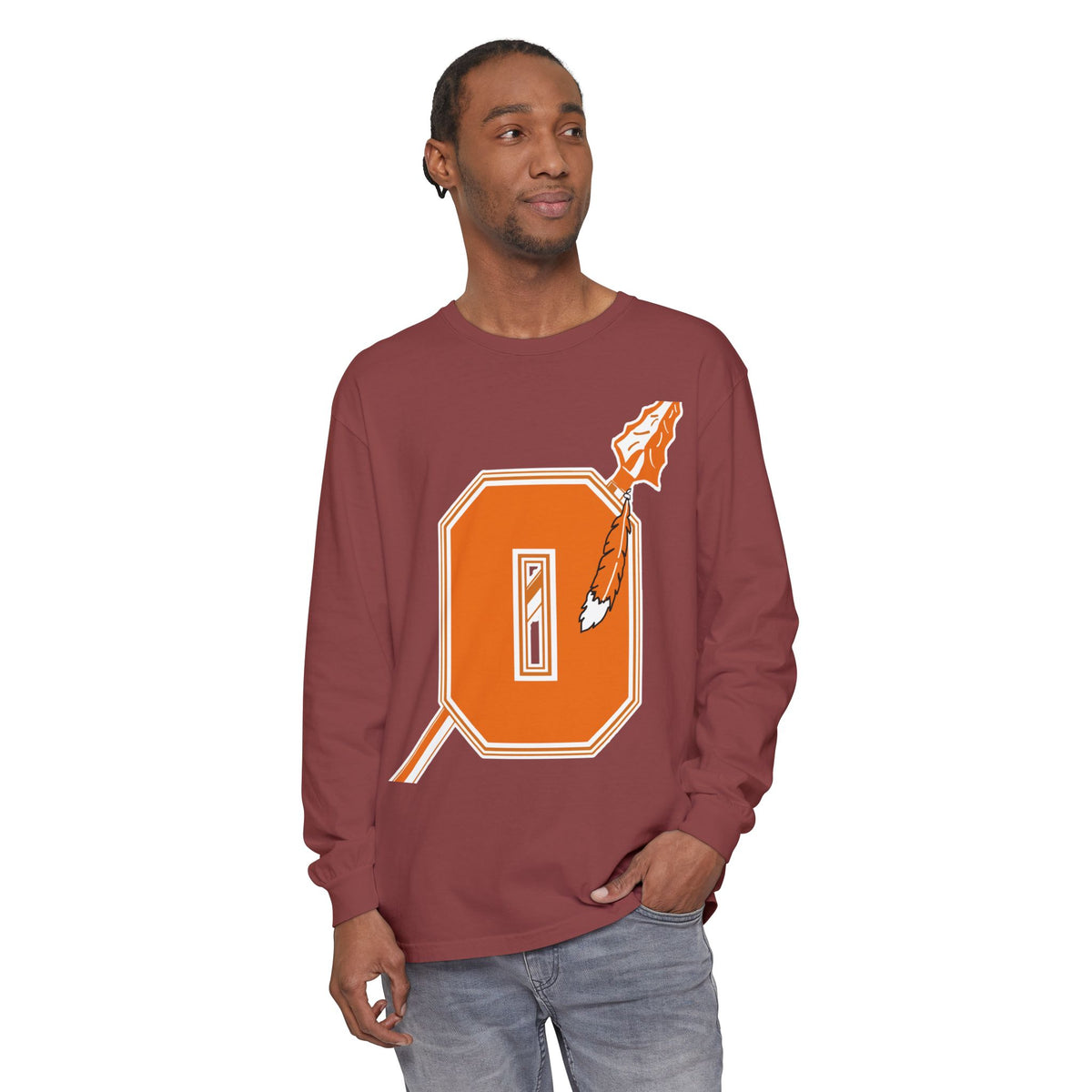 Garment-Dyed Long Sleeve Tee