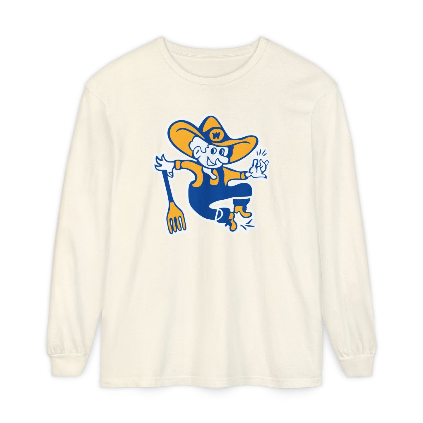 Garment-Dyed Long Sleeve Tee