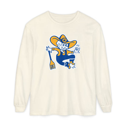 Garment-Dyed Long Sleeve Tee