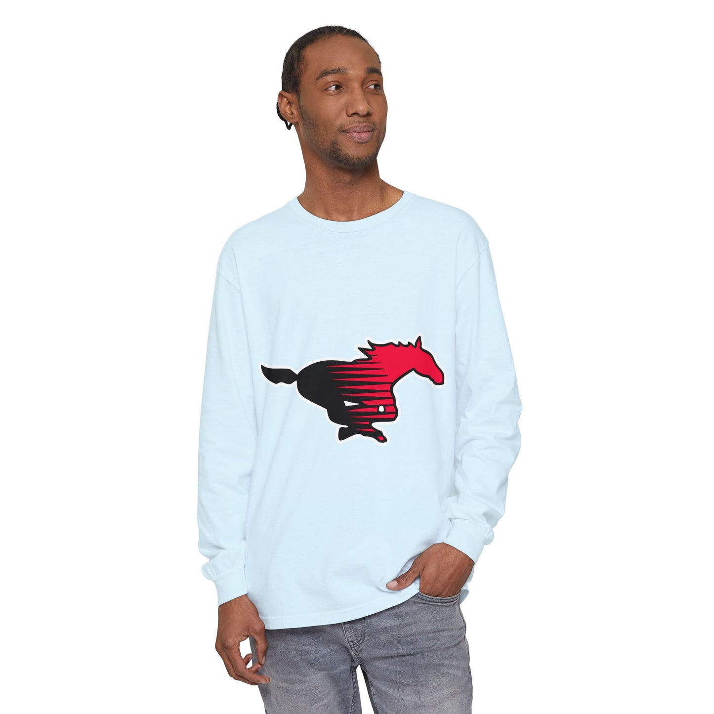 Garment-Dyed Long Sleeve Tee