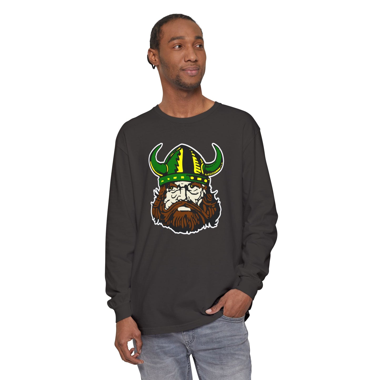 Garment-Dyed Long Sleeve Tee