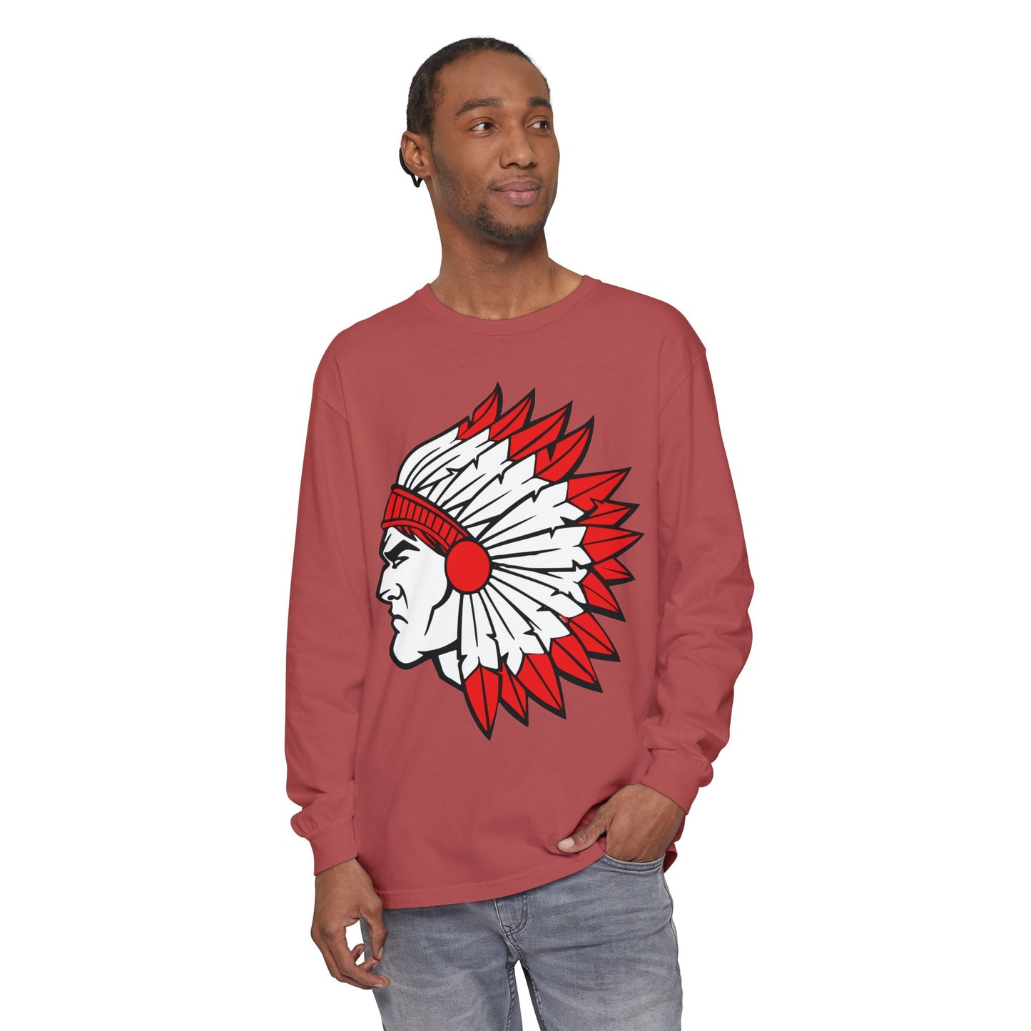 Garment-Dyed Long Sleeve Tee