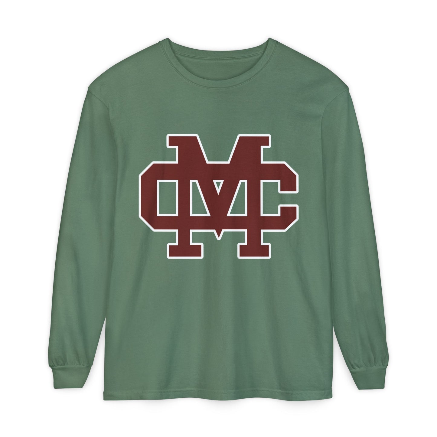 Garment-Dyed Long Sleeve Tee