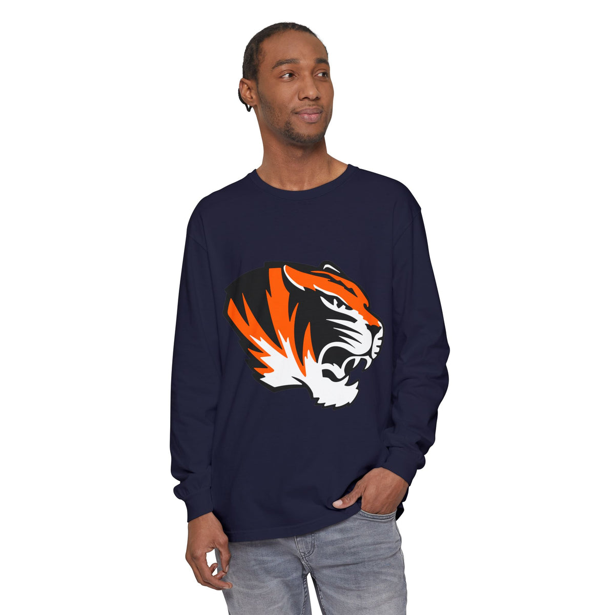 Garment-Dyed Long Sleeve Tee