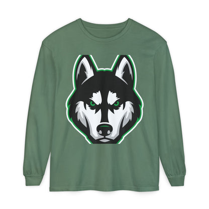 Garment-Dyed Long Sleeve Tee