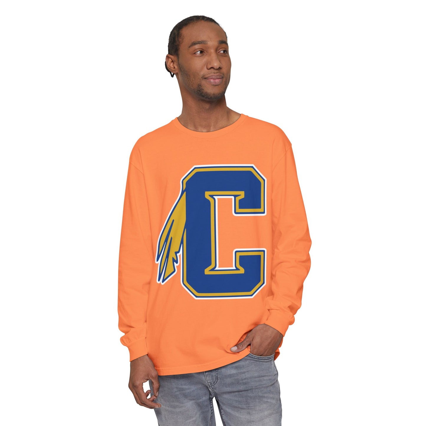 Garment-Dyed Long Sleeve Tee
