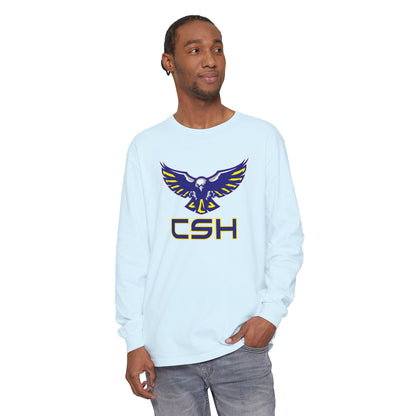 Garment-Dyed Long Sleeve Tee