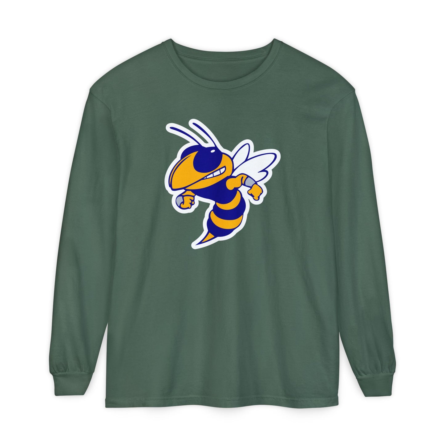 Garment-Dyed Long Sleeve Tee
