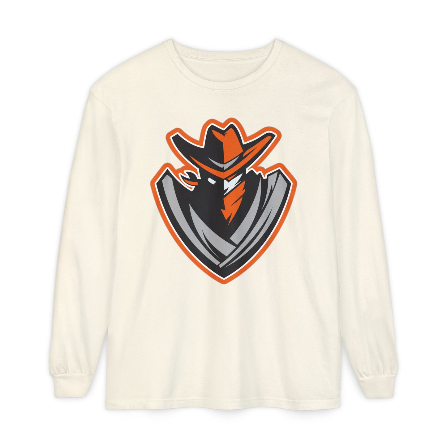 Garment-Dyed Long Sleeve Tee