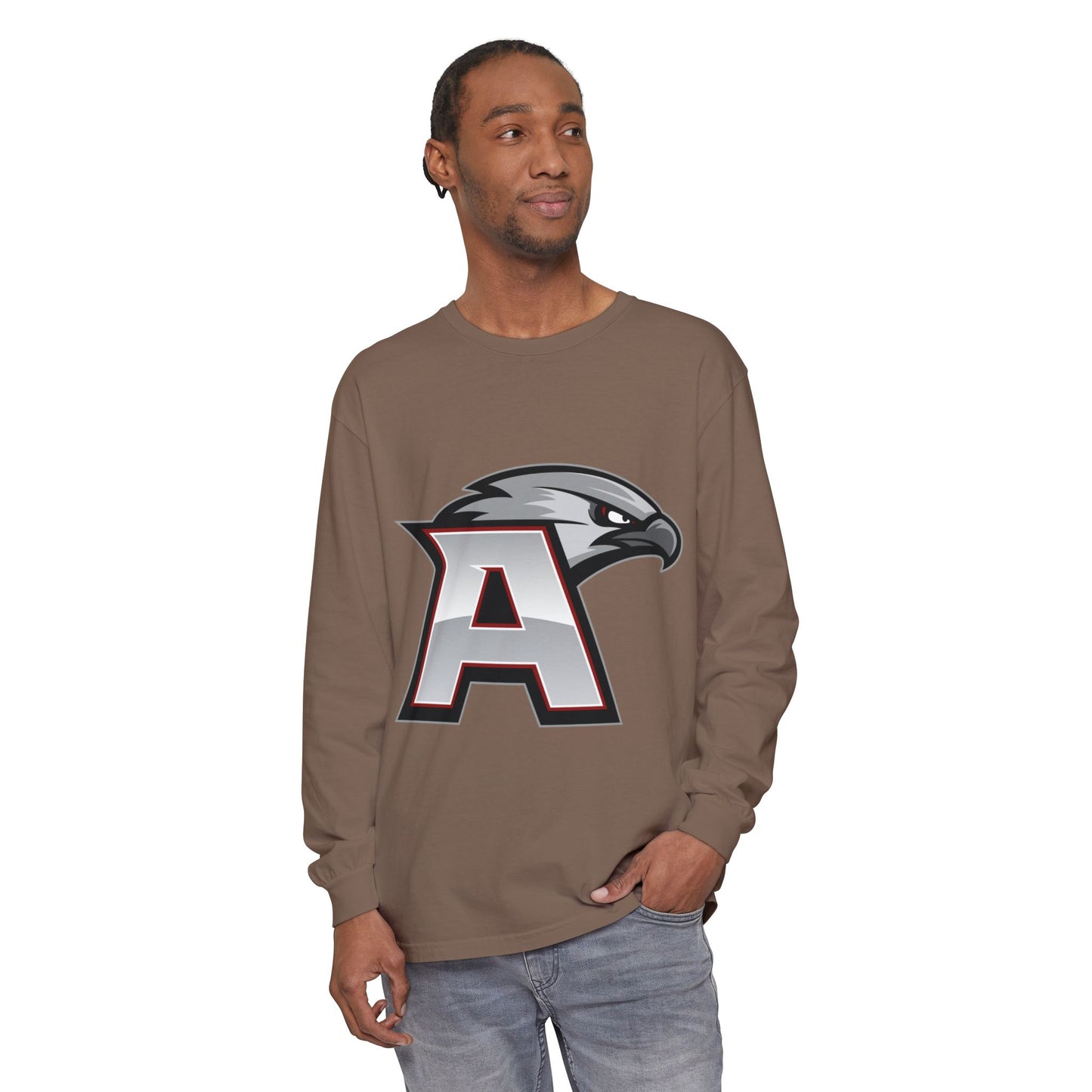 Garment-Dyed Long Sleeve Tee