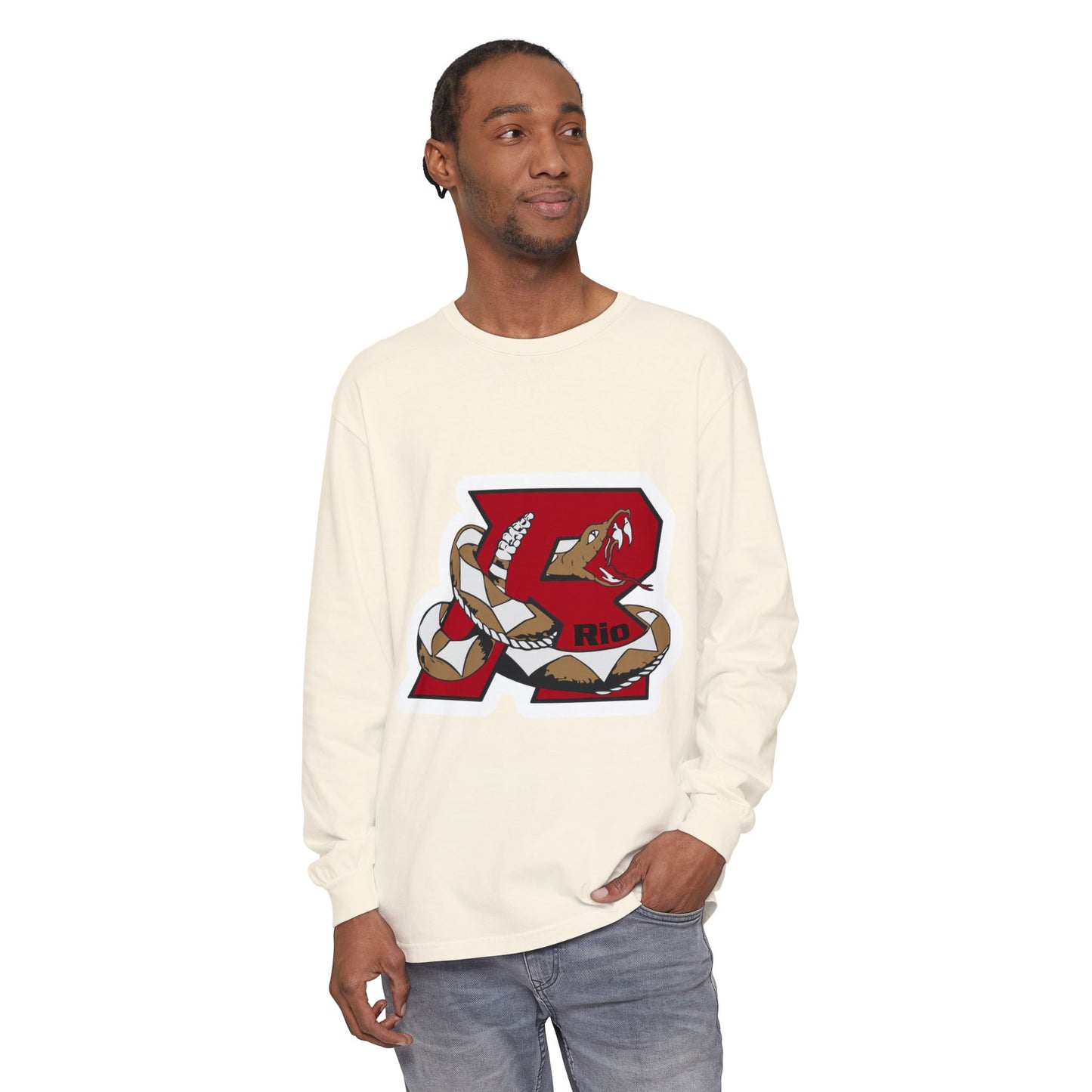 Garment-Dyed Long Sleeve Tee