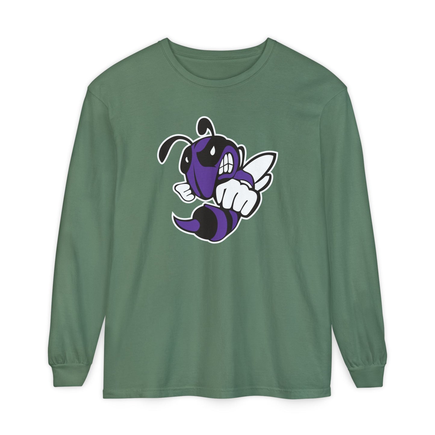 Garment-Dyed Long Sleeve Tee