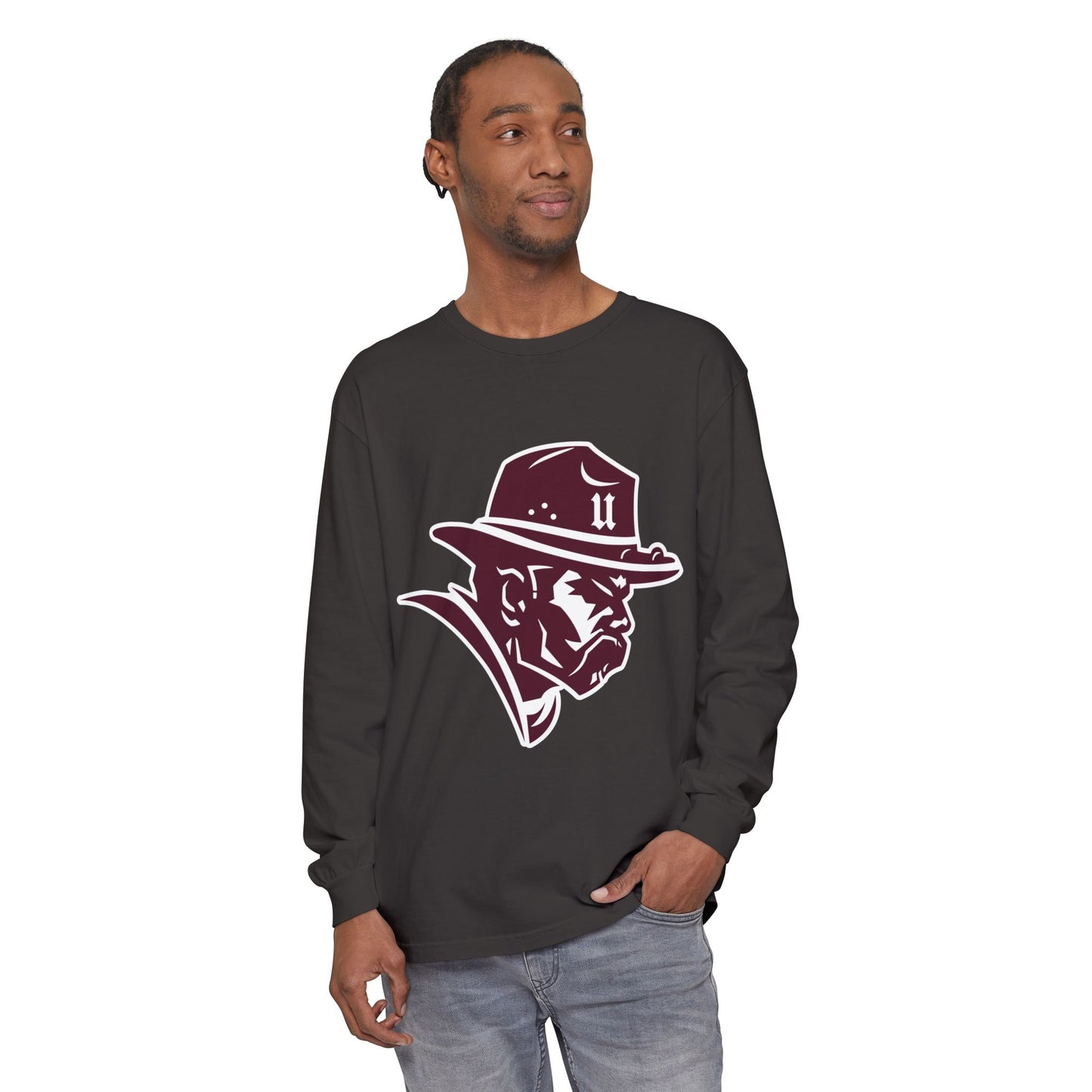 Garment-Dyed Long Sleeve Tee